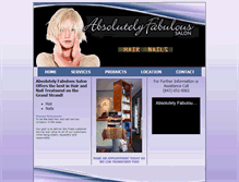 Tablet Screenshot of abfabsalon.com
